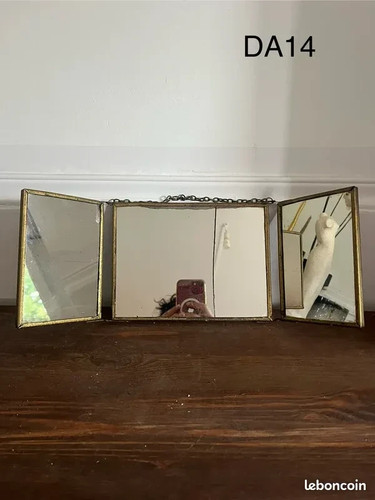 Miroir triptyque coiffeuse - triptyque,