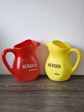 Lot 2 Pichets Berger Anisette Sirop en Plastique