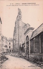 62 ARRAS TOUR DE L EGLISE ST JEAN BAPTISTE