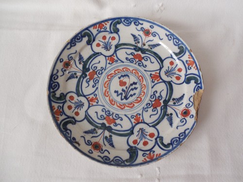 Assiette faience delft - en,