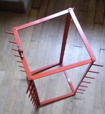 Aérateur de pelouse adaptable sur rouleau à gazon