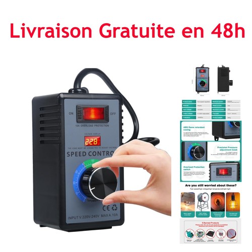 Variateur vitesse moteur - variateur, de