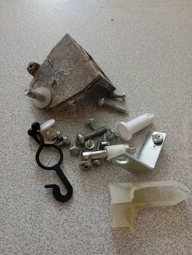 Lot vis axe support porte - lot,