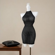 Robe sexy transparent BDSM