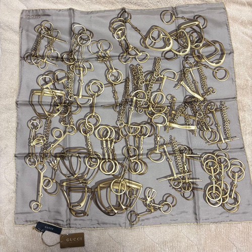 Foulard soie gucci avec - foulard, en