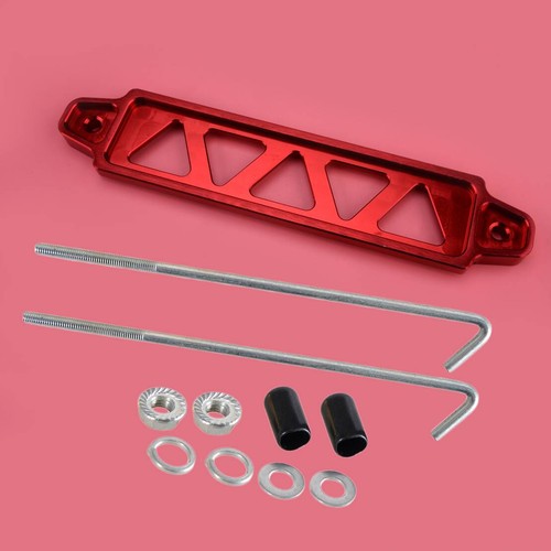 Aluminum car battery hold - battery, tie
