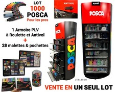 Lot professionnel POSCA –