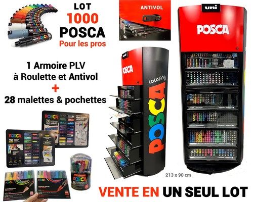 Lot professionnel posca - lot, –