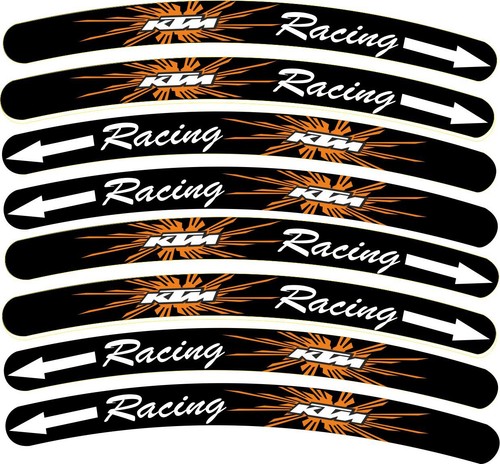 Autocollants jantes ktm - autocollants,