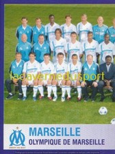 186 EQUIPE TEAM - OLYMPIQUE DE MARSEILLE STICKER  PANINI  FOOT 2005 2006