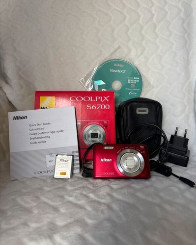 Nikon coolpix s6700 red - nikon,