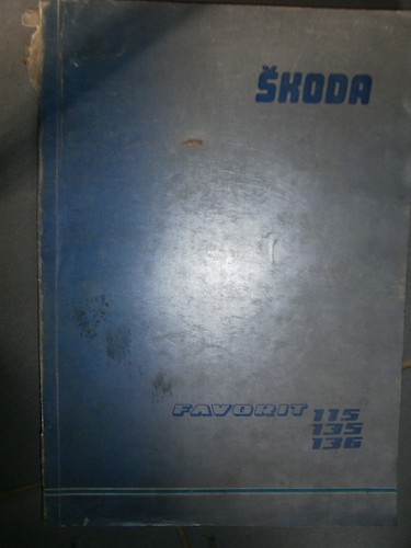 Skoda favorit 115 135 136 - skoda,
