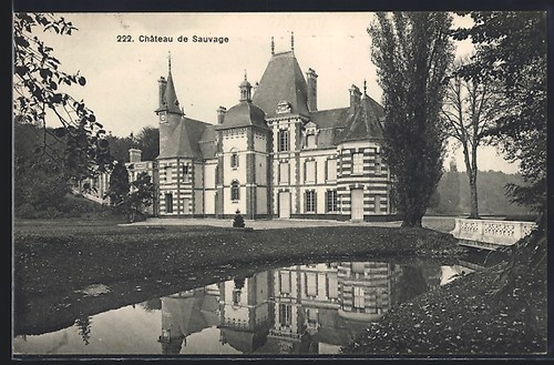 Cpa rambouillet château - château, de
