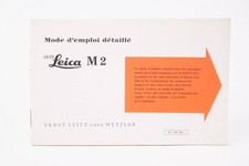 Leica M2 :  Mode d'emploi en