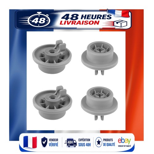 Lot roulettes pour - 4,