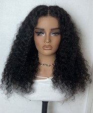 Perruque Sans Colle de Vrais cheveux humain 20 pouces closure 7x5, Densité 200%