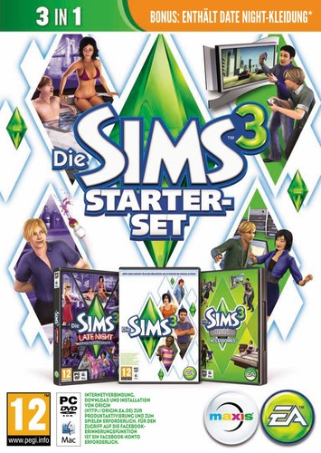 Die sims starter set - sims,
