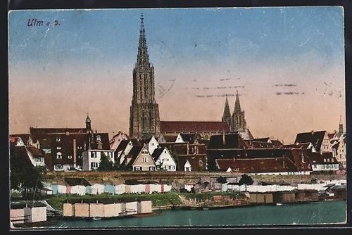 Carte postale ulm - postale,