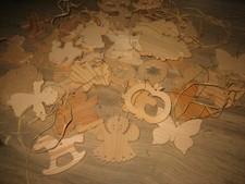 Lot 36 décoration de Sapin de Noel.. en Bois