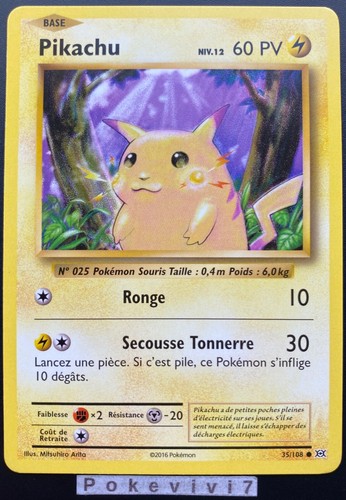 Carte pokemon pikachu 108 - pikachu, 35/108