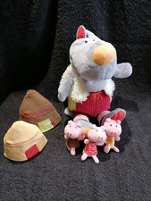 Doudou  peluche loup Nicolas