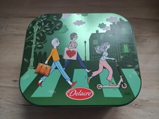 Boite en tôle (vide) Delacre