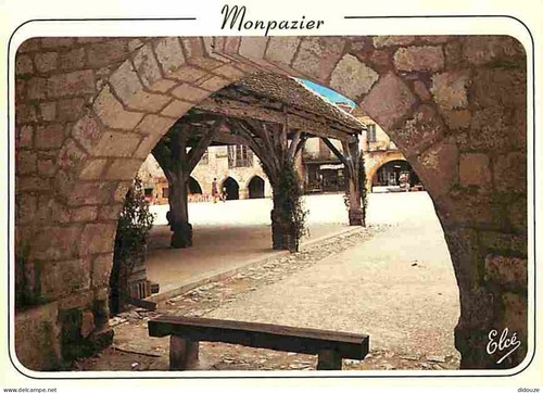 Carte postale monpazier - postale, 24