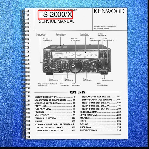 Kenwood 2000 2000x - kenwood, ts-2000x