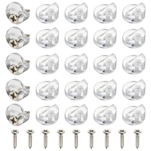 100 pcs clips verre - clips, en