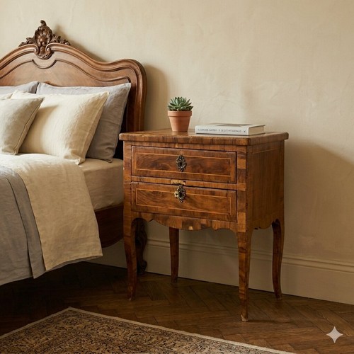 Table chevet baroque - chevet,