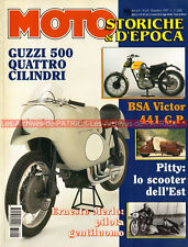 MOTO STORICHE D'EPOCA 12/1997 GUZZI 500/4 La Romania BSA 441 Victor DUCATI 125