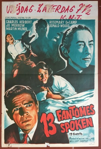 Affiche belge ghosts - 13,