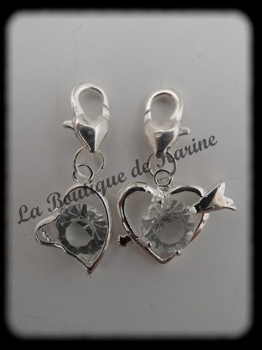 Lot charms breloque a - 2,