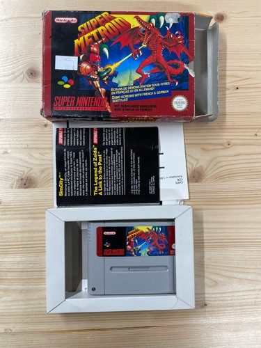 Super metroid nintendo snes - metroid,