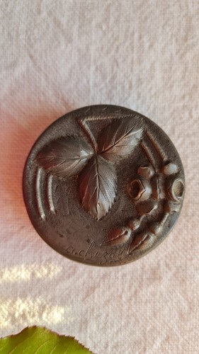 Ancienne petite boite etain - petite,