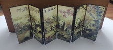 MINI PARAVENT CHINOIS 6 VOLETS FY-015 GIANT PANDA    HT 15 LG 37,5 cm