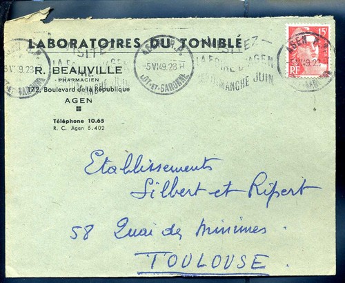 Marcophilie publicité - marcophilie,