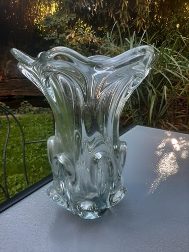 Rare grand vase - grand, cristal