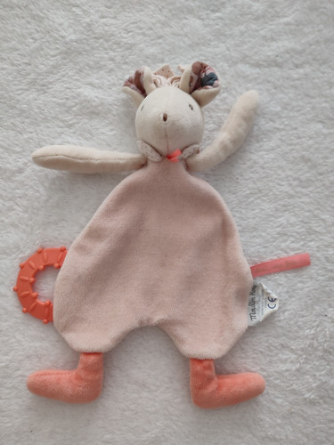 Doudou plat lala souris - plat,