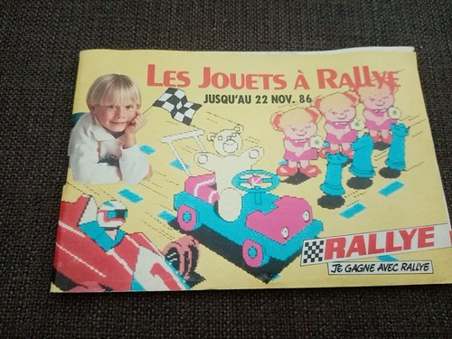 Catalogue rallye 1986 - catalogue,
