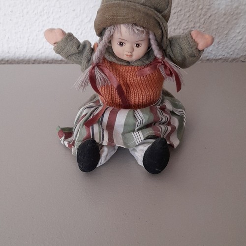 Petite poupée tissu - fait, main