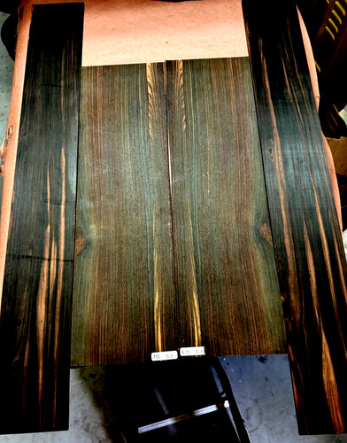 Mun ebony guitar top wood - ebony, or