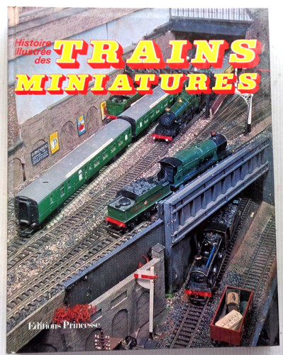 Livre trains miniatures - livre,