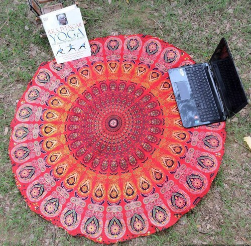Mandala hippie nappe - mandala,
