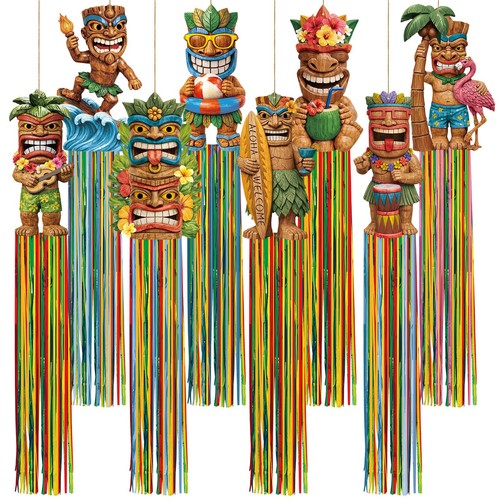 Pcs tiki party decor - 8,