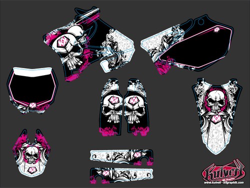 Kit deco moto cross trash - kit,