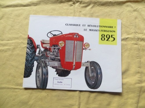 Tracteur massey ferguson 825 - ferguson,