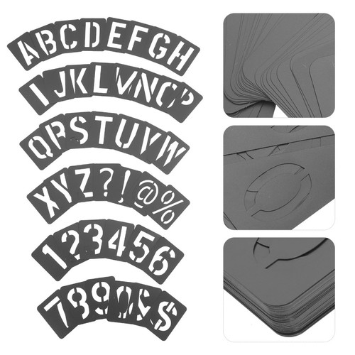 Pochoir alphabet pochoirs - alphabet,