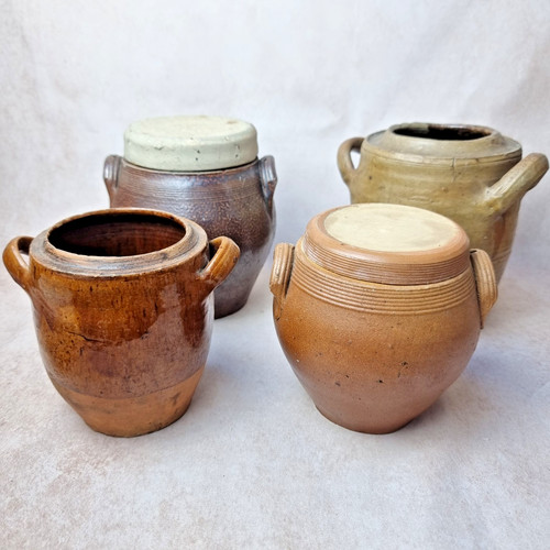 Ancien pot confit de - à,
