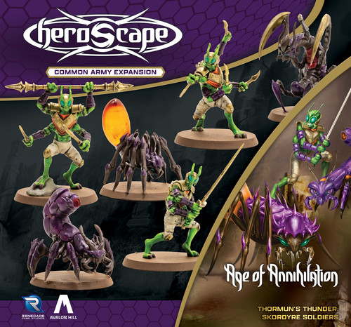 Heroscape skordyre soldats - skordyre,